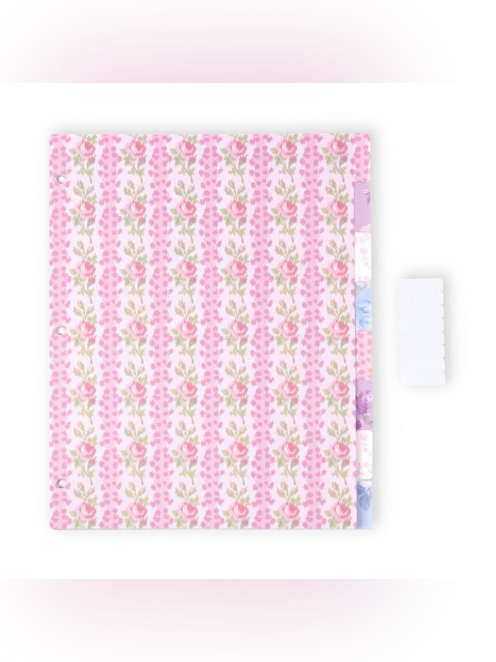 NEW LoveShackFancy × Target x Yoobi Blooming Heirloom 8 Tab Dividers VIRAL